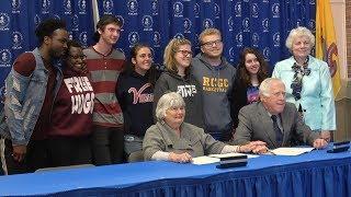 Henry Ryder Economics Scholarship Signing