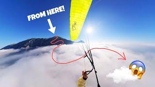 CRAZY Proximity Speedflying Caught Above The CLOUDS