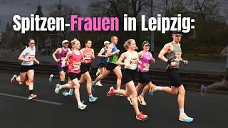 So nah wart ihr noch nie an einem Rennen: Leipzig Marathon 2025 ‍️‍️ | woman race vlog