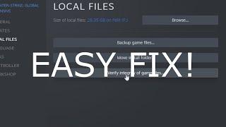 EASY FIX! - Vac was unable to verify your game session (2022)