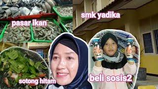 Ani elvina kesekolahan yadika pasar ikan memasak sotong hitam