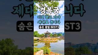 경복궁 이걸 안 보고 간다고? 서울 경복궁 숨은 꿀팁 다 알려드립니다! 궁 나들이 여행 코스 가볼만한곳