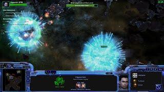 StarCraft 2 Evil HotS 3 Players Co-op Campaign Mission 21 - With Friends Like These