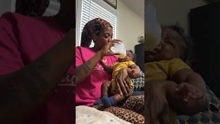 BREASTFEEDING BABY VS BOTTLE *Mommy Never Wins*