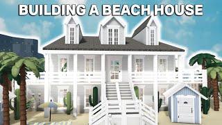 BUILDING A BLOXBURG BEACH HOUSE