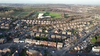 More long distant drone flights above Sheffield nice views