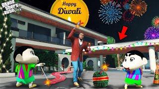 Shinchan, Pinchan & Franklin Celebrate Diwali In GTA 5!