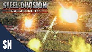 Luftwaffe Entrance! - Steel Division: Normandy 44 Gameplay #37