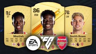 The OFFICIAL ARSENAL RATINGS in EA FC 24!