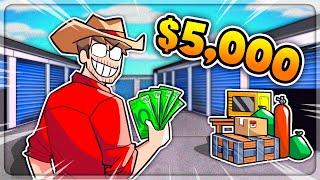 Making $5000 PROFIT To Buy New TOOLS in Storage Hunter Simulator