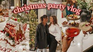 CHRISTMAS PARTY VLOG!  neighborhood chaos, baking, gift wrapping, & party prep