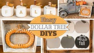 Easy Fall DOLLAR TREE DIYS