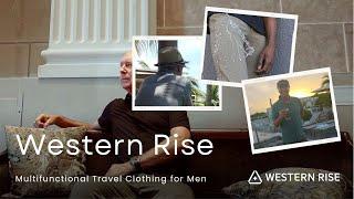 Western Rise Upscale Travel Clothing for Men