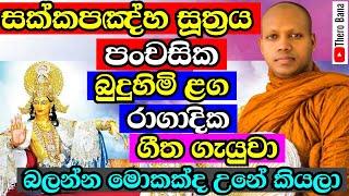 සක්‍රයා ඇසූ ප්‍රශ්න,අනිවාරෙන් අහන්න - සක්කපඤ්හ සූත්‍රය | Ven Hasalaka Seelawimala Thero Bana 2025