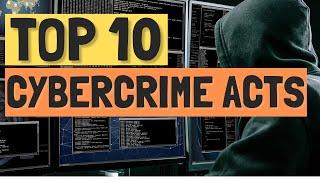 Top 10 Most Common Cybercrime Acts