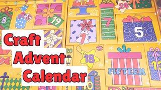 Opening a Craft Advent Calendar