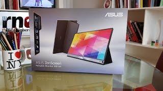 Unboxing and testing the ASUS ZenScreen MB16A 15.6" Full HD IPS USB Type-C Powered Portable Monitor