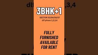 3BHK Fully Furnished 2BHK & 3BHK Flats for Rent in Gurgaon – Prime Sectors & DLF Phases #9289580896