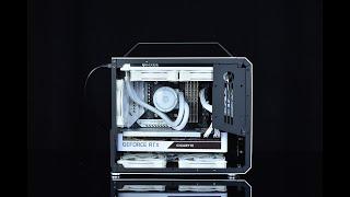 Mechanic Master C28 Pulse matx portable computer case water-cooling installation