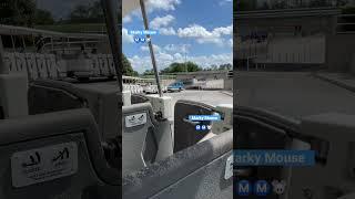 Fun Train Tram Ride At Magic Kingdom Walt Disney World #wow  #epic #amazing #disney #shorts