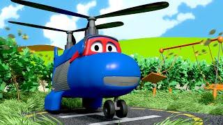 Máy bay chở hàng hóa - Siêu xe tải Carl  ⍟ l những bộ phim hoạt hình về xe tải dành cho thiếu nhi