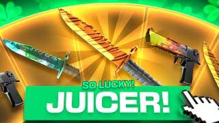 WOW… INSANELY LUCKY JUICER SESSION ON CLASH.GG! (RARE PULLS)