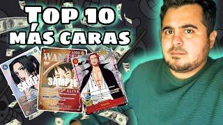 LAS 10 CARTAS MÁS CARAS DE ONE PIECE TCG DE CADA EXPANSIÓN