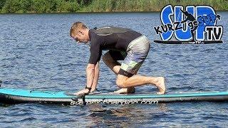 Aufstehen auf dem SUP-Board // Tipps und Tricks // SUP Anfänger // #kurzgeSUPt #19