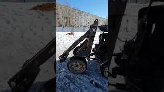 ходовые испытания минипогрузчика в Кокшетау