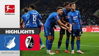 TSG Earns A Point! | TSG Hoffenheim - SC Freiburg 1-1 | Highlights | Matchday 13 – Bundesliga 24/25