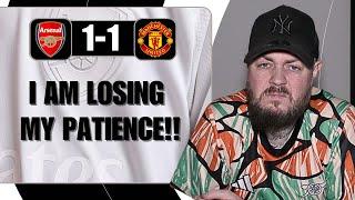 I Am Losing My Patience | Arsenal 1-1 Man United | Match Reaction