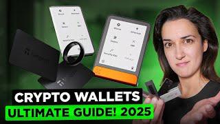 Crypto Wallets Explained! (Beginners' Guide!)   (2025 Edition!) ⭐⭐⭐⭐⭐ Ultimate Step-by-Step! 