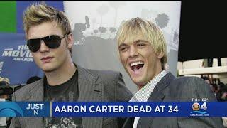 Aaron Carter dead at 34