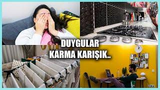 KENDİNE GEL HANDE ️ SONUNDA MUTFAĞI TEMİZLEDİM  ÇAMAŞIRLAR DAĞ GİBİ OLMUŞ YILDÖNÜMÜ.. GÜNLÜK VLOG