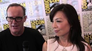 Geeking Out: SDCC Interview w/Clark Gregg (Phil Coulson) & Ming-Na Wen (Melinda May)