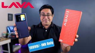 Lava Agni 3 in India @19999/- Only I First Dual Display (Unboxing & Quick Review)