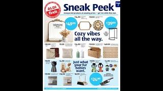 Aldi In Store Ad October 9 – October 15, 2024. Cozy vibes all the way