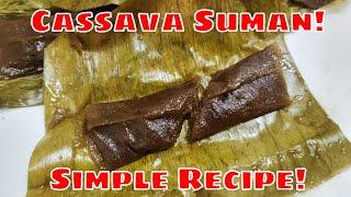 HOW TO MAKE CASSAVA SUMAN AT HOME #cassavasuman #cassava