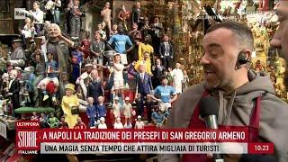 A Napoli la tradizione dei presepi di San Gregorio Armeno - Storie italiane 24/12/2024