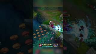 Another weird combo? Tristana R + Taliyah E  #shorts