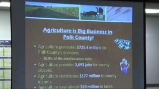 The Value of Agriculture in Polk County