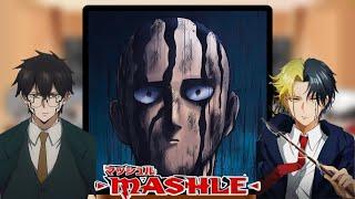 Divine Visionaries React To Saitama as Mash Father || One punch man || Gacha React