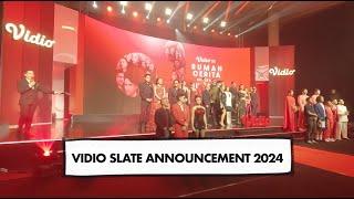 VIDIO SLATE ANNOUNCEMENT 2024 | RATU ADIL, SANTRI PILIHAN BUNDA, ZONA MERAH, THE PERFECT STRANGERS