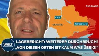 LAGEBERICHT URKAINE: Russland schafft weiteren, wenn auch kleinen Durchbruch - Städte zerstört!