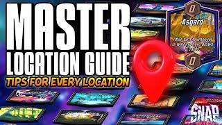 A-Z Location Guide For Beginners | Essential Tips for EVERY Location in Marvel Snap