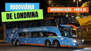 Movimentação de ônibus em Londrina | Parte 1 | Fluxo do Réveillon na madrugada. 