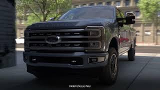 Ford Super Duty® TruckFront Parking Sensors with Predictive Camera View