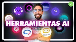 10 Herramientas de Inteligencia Artificial para NEGOCIOS |  Nosotros las usamos