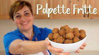 POLPETTE DI CARNE FRITTE Ricetta Facile - Fatto in Casa da Benedetta