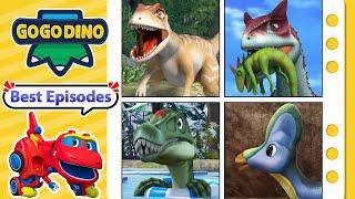 Best Carnivorous Dinosaurs #3 | GOGODINO Best Episodes | Dinosaurs for Kids | Toys | Cartoon